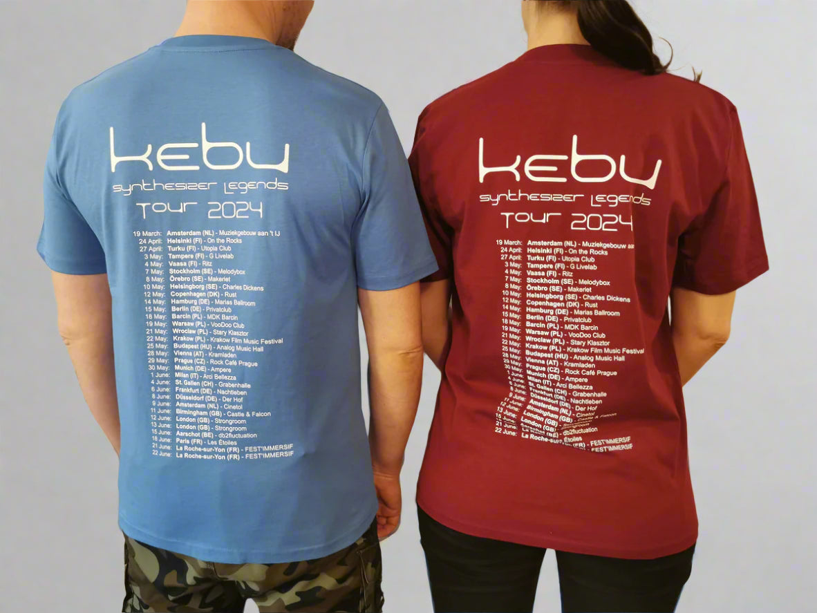 Synthesizer Legends Tour 2024 t-shirt (LIMITED EDITION) – Kebu